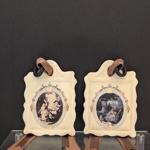 Vintage Decorative Wall Plaques Victorian Style